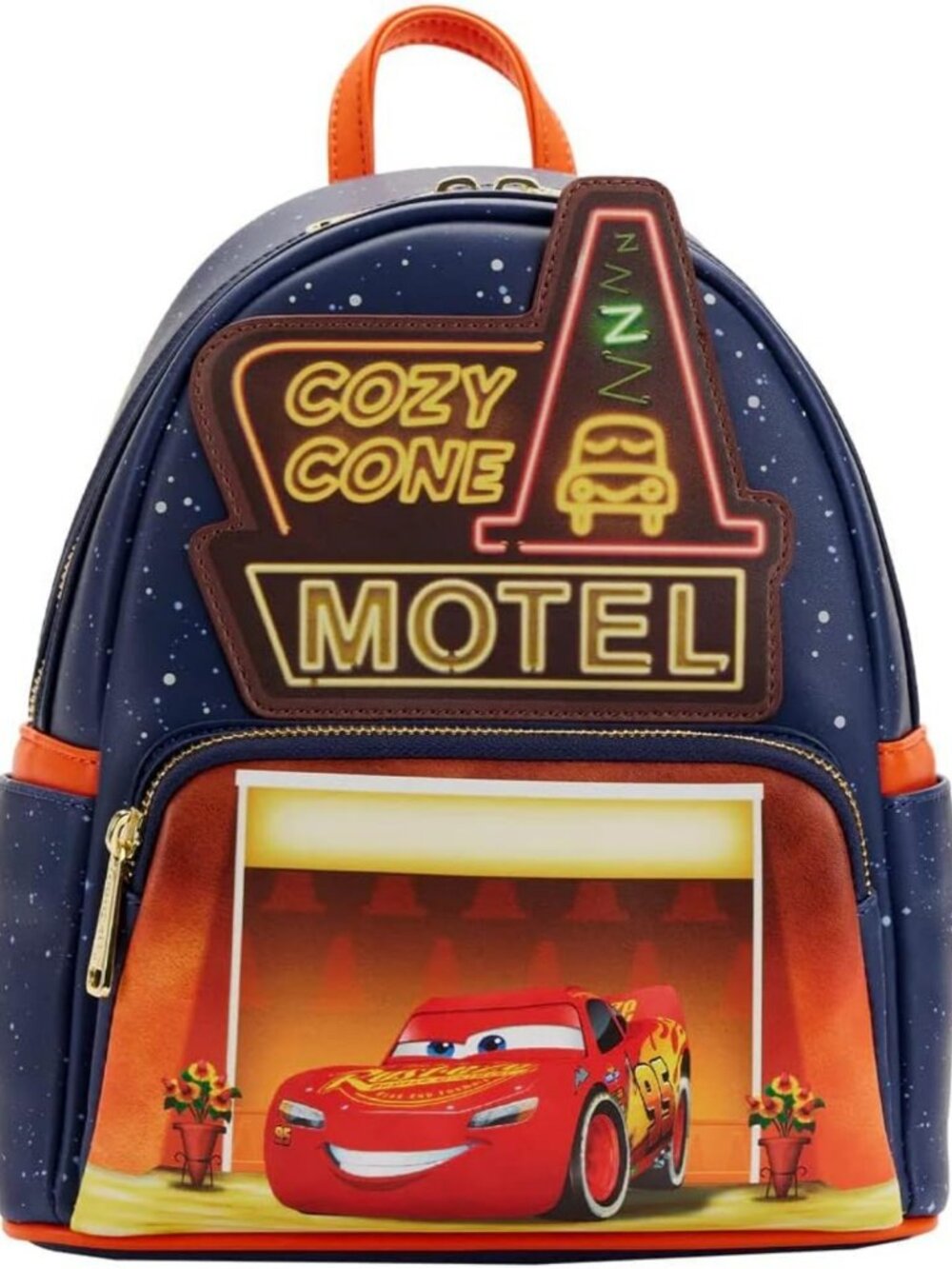 Cozy Cone Double Strap Shoulder Bag Purse | Disney Pixar Cars Lounge Bag for